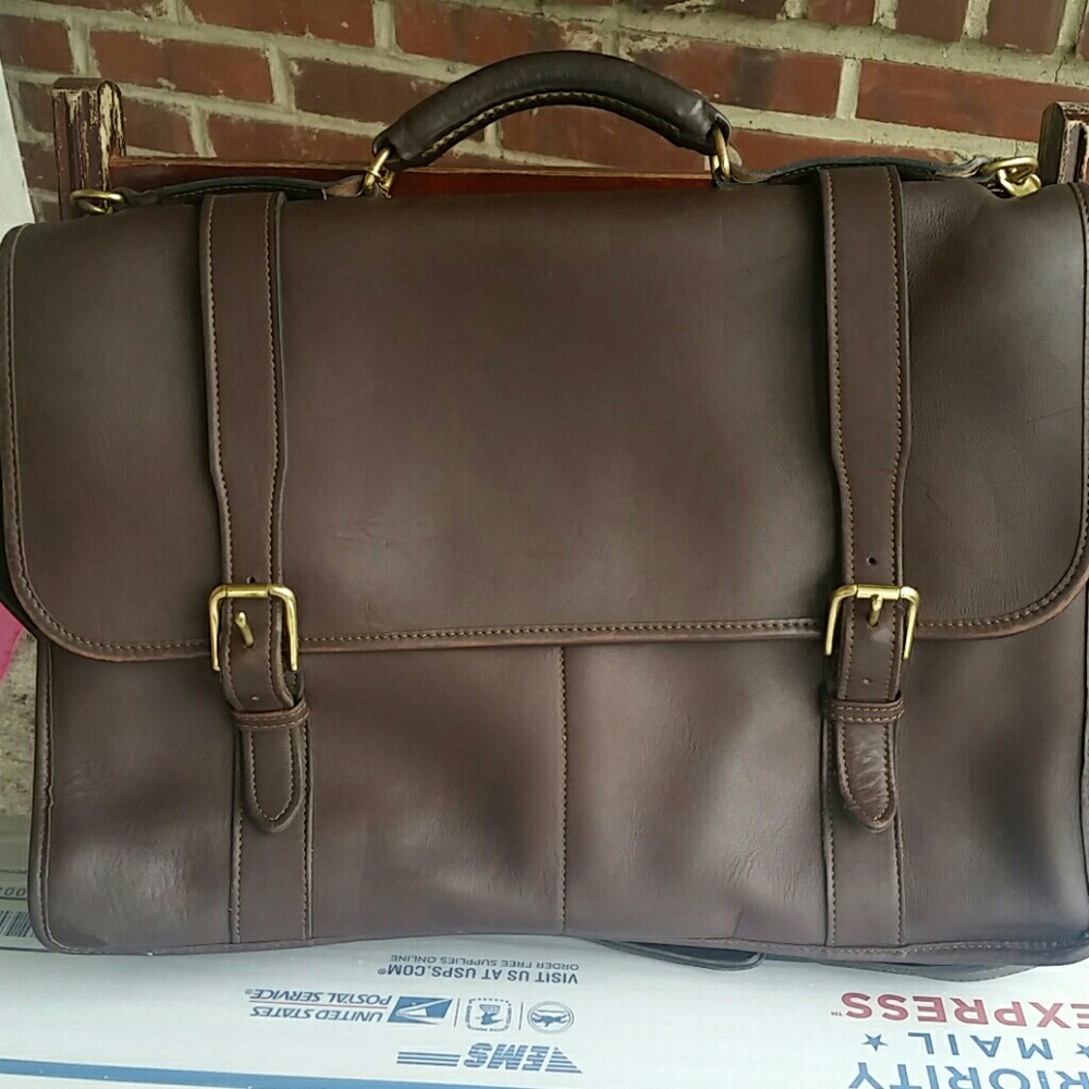 Leather Briefcase - Picture 2 of 8